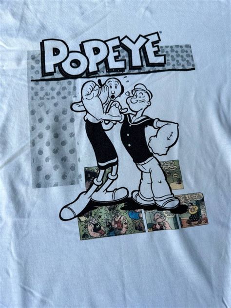 RARE 2012 DOLCE & GABBANA POPEYE WHITE SKETCH 